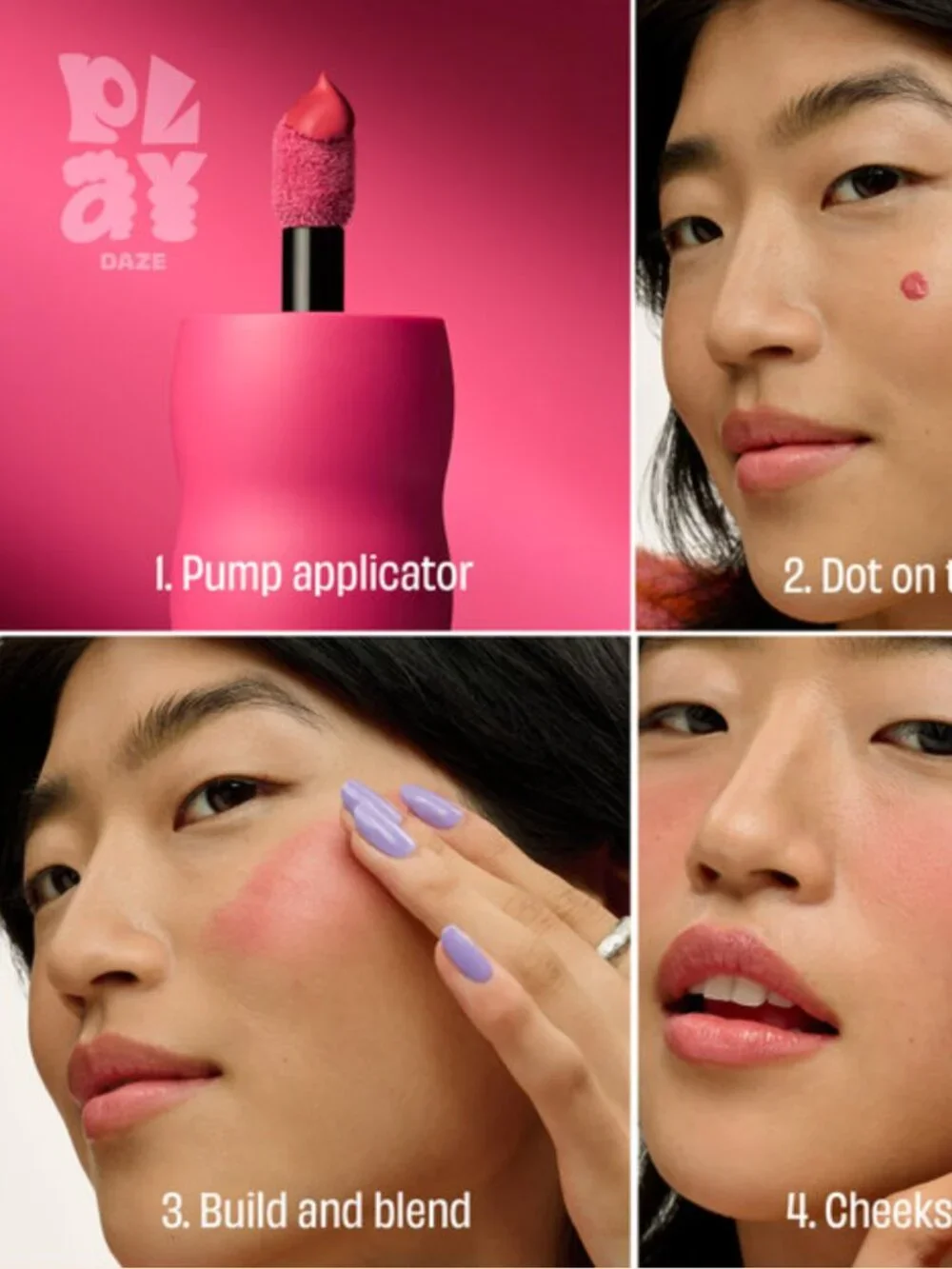 NEW IN BOX BENEFIT COSMETICS Play Daze Airy Liquid Blush in Willa